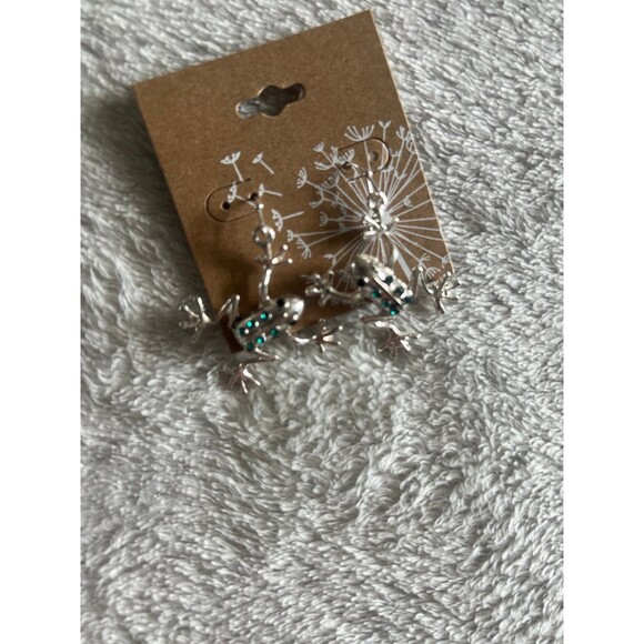 Frog earrings - Picture 2 of 3